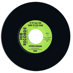 Luther Ingram - If It's All The Same To You Babe