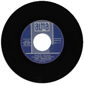 Tony Middleton - Paris Blues